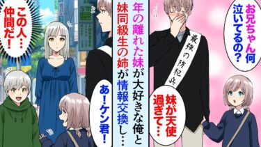 【セカイノフシギ】【漫画】年の離れた妹が大好きな俺、ある日、妹同級生の姉に遭遇「あなた仲間ね？情報共有のために連絡先を交換しましょう」→超ブラコンな女性と超シスコンな俺の奇妙な関係が始まり…【マンガ動画】