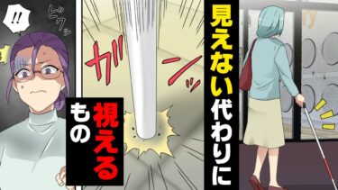 【エトラちゃん】【漫画】視覚障害を持つ方の買い物のお手伝いをしたら突然「立ち去りなさい！」と公衆の面前で暴言を吐かれた。→「私なら○○するわねw」善意のつもりが…